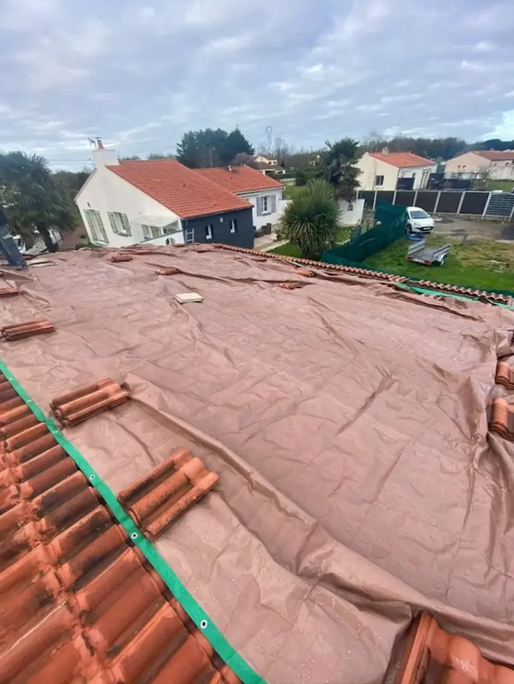 Réalisation d'une couverture en shingule sur Vertou