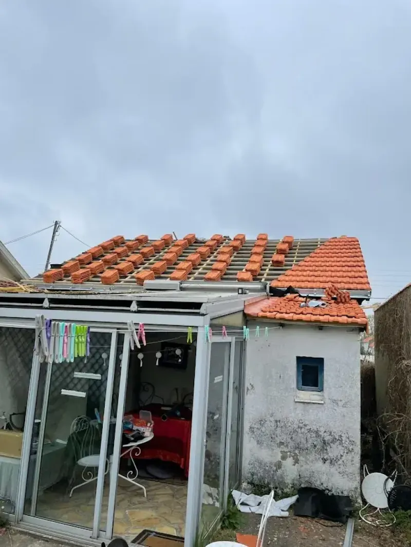 Rénovation d'une couverture tuile sur Pornic